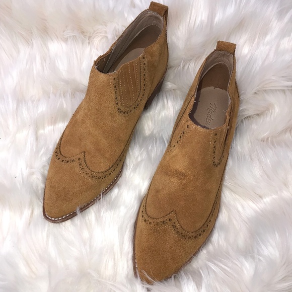 Madewell Grayson Brogue Chelsea, Size 9.5 - Picture 3 of 10